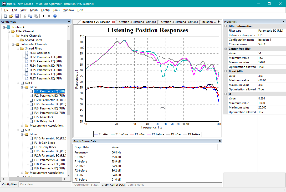 MSO Main Window With Project Loaded