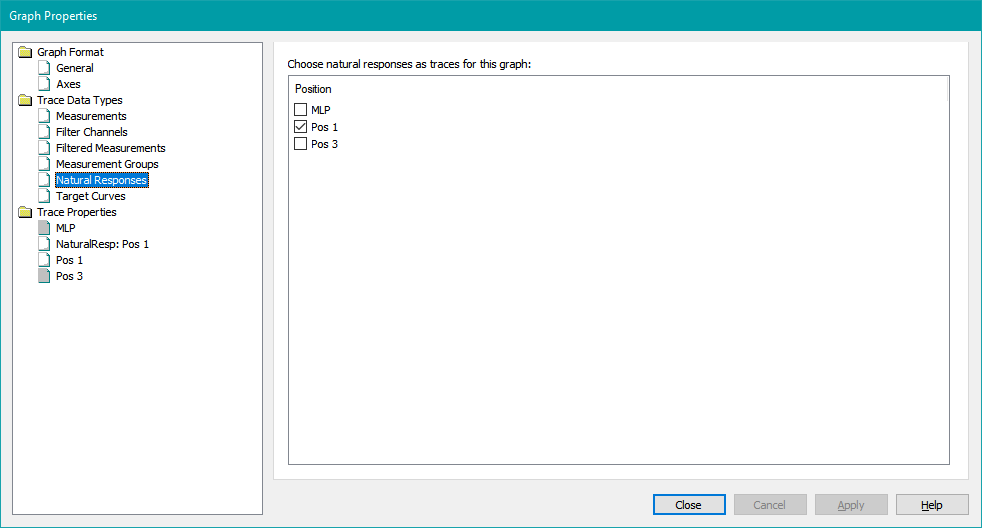 Adding a Pos 1 Natural Response Trace