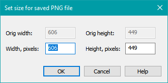 Saving the Capture of a Graph as a PNG File