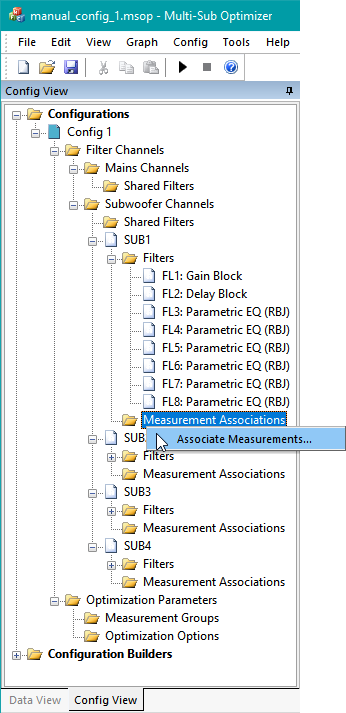 Associating Measurements With a Channel