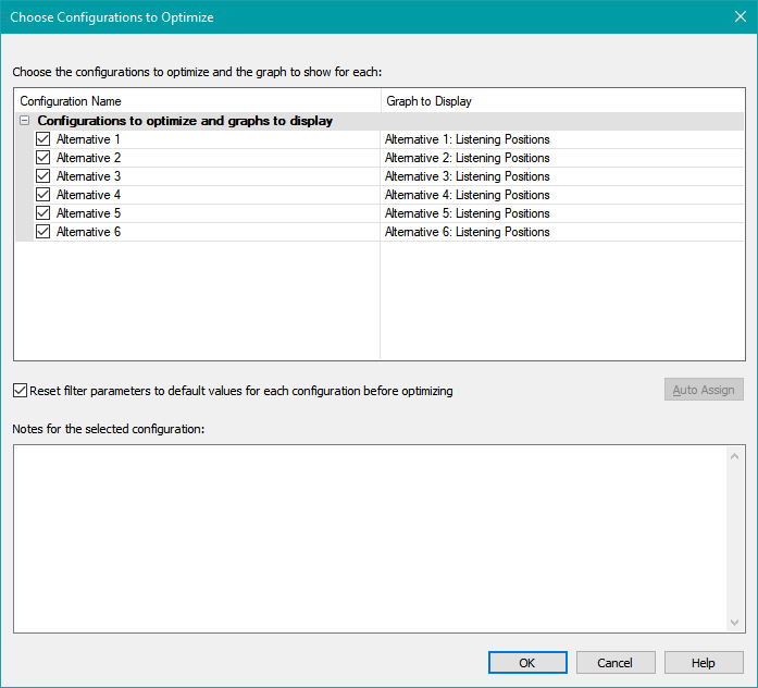 The Dialog for Optimizing Multiple Configurations