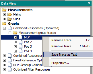 Saving Traces as FRD Files
