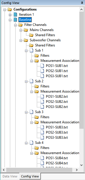 Baseline Configuration With Filters Deleted
